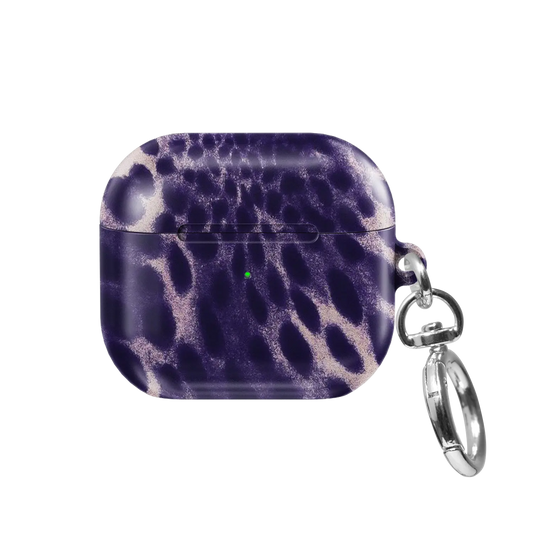 Wild Plum | Purple Cheetah Print AirPods Case