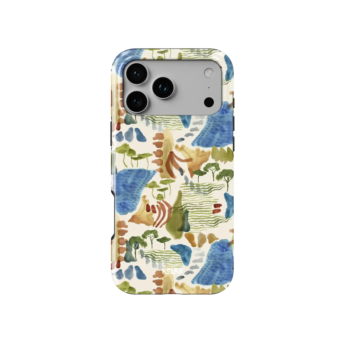 Terroir | Watercolor Landscape Art iPhone Case