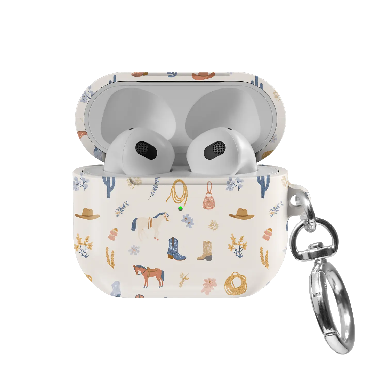 Sundance | Cream Cowboy Western AirPods Case