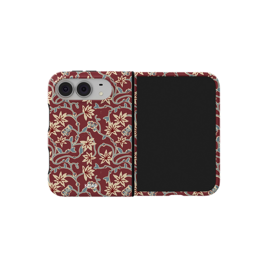 Cabernet Vine | Burgundy Floral iPhone Case
