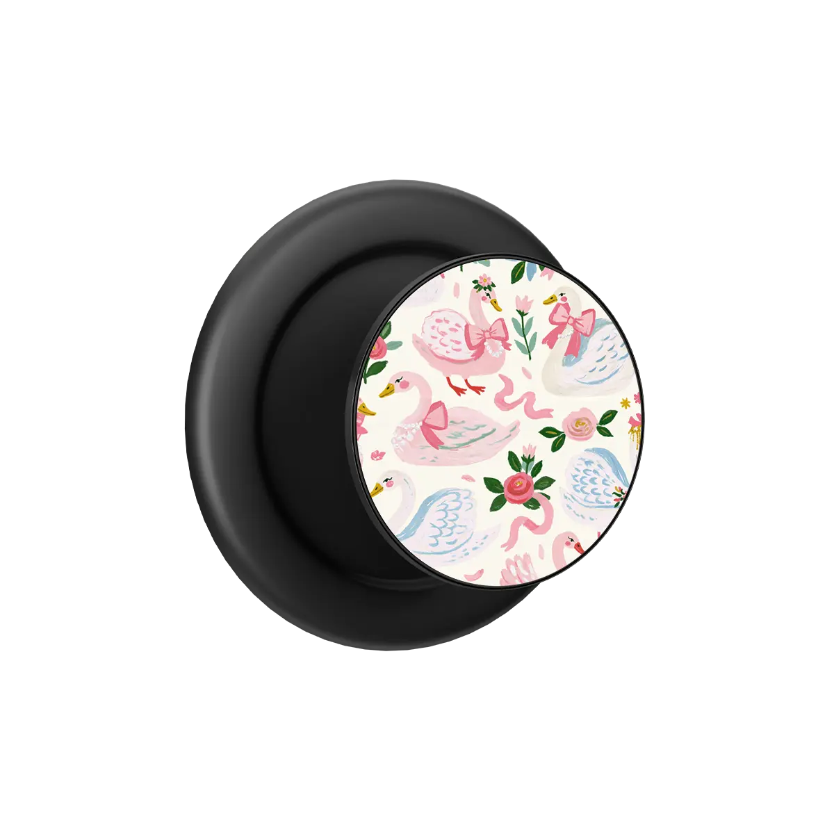 Chantilly | Pink Swan MagSafe Phone Grip
