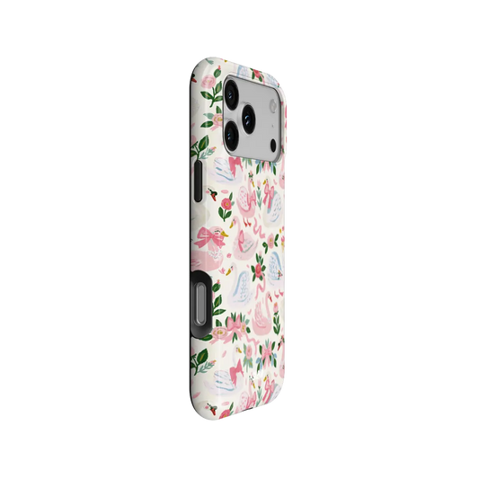 Chantilly | Pink Swan iPhone Case
