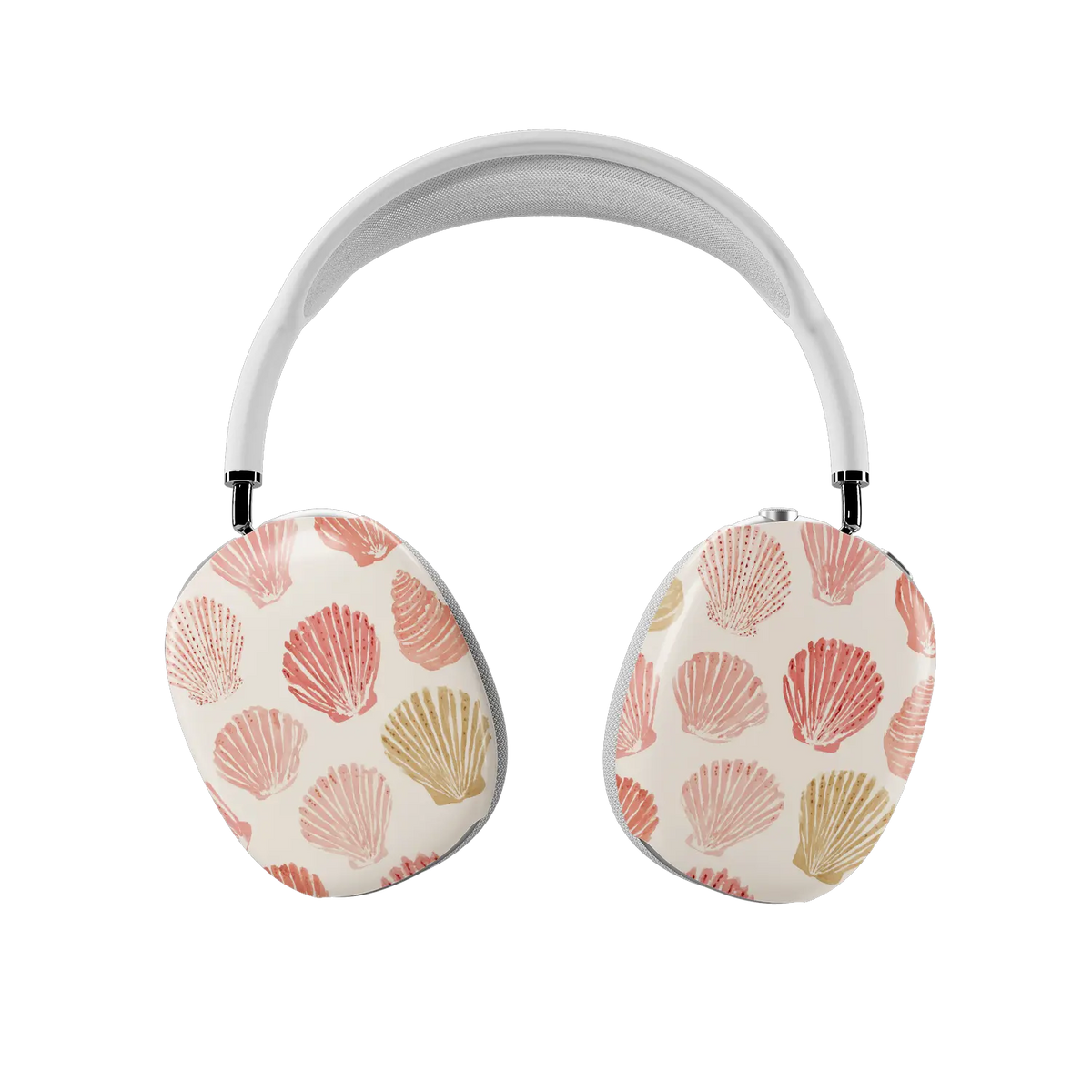 Sunwashed Shells | Pink Seashell AirPods Max Case