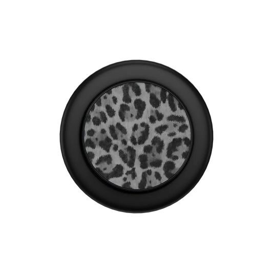 Lunar Roar | Gray Cheetah Print MagSafe Phone Grip