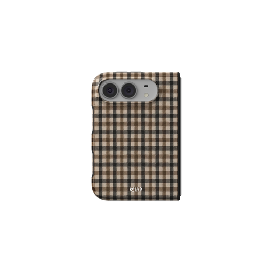 Highland Plaid | Tan Plaid iPhone Case