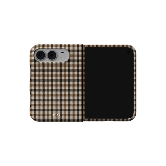 Highland Plaid | Tan Plaid iPhone Case