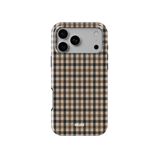 Highland Plaid | Tan Plaid iPhone Case