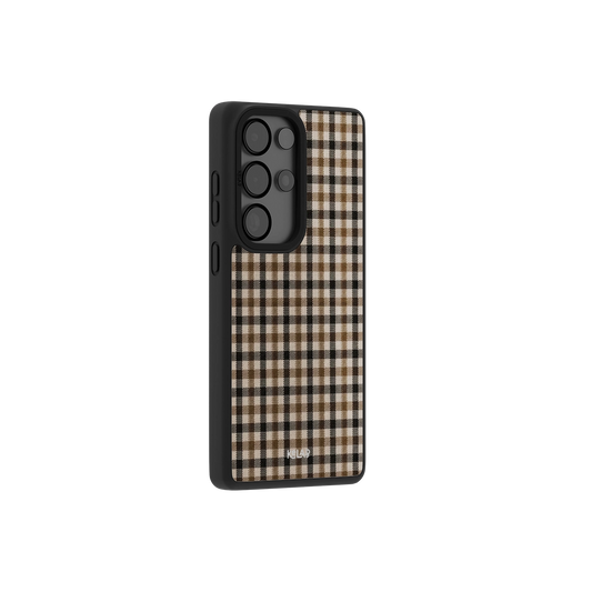 Highland Plaid | Tan Plaid Samsung Case