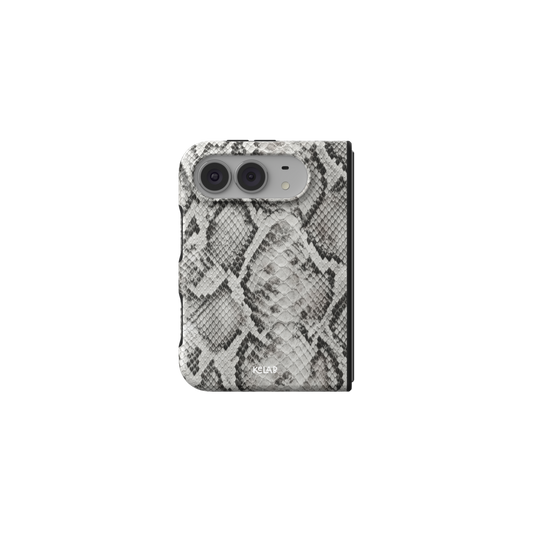 Smoke Scale | Grey Snakeskin iPhone Case