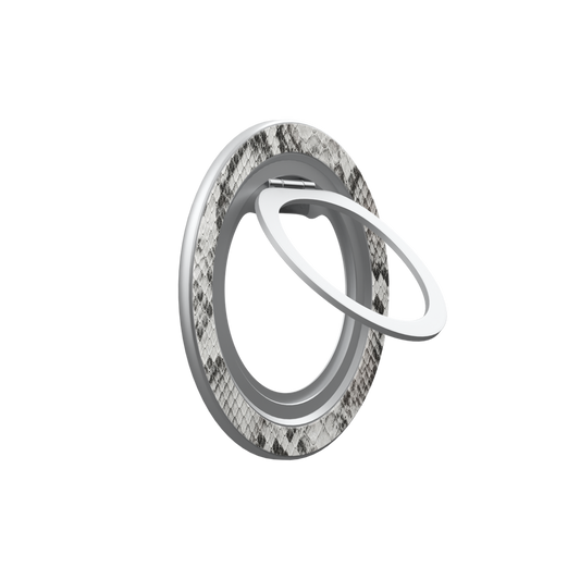 Smoke Scale | Grey Snakeskin MagSafe Ring Stand