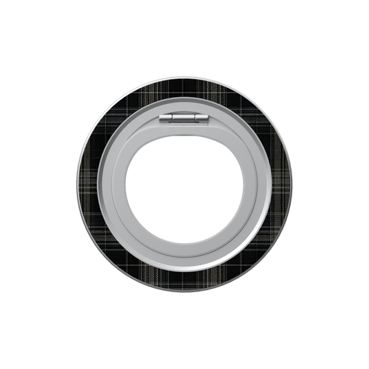 Midnight Tartan | Black Plaid MagSafe Ring Stand