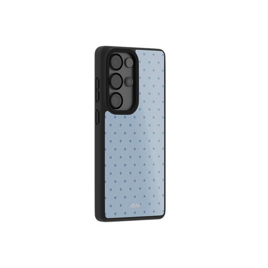 Harbor | Dusty Blue Star Print Samsung Case
