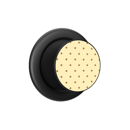 Butterscotch | Butter Yellow Star Print MagSafe Grip