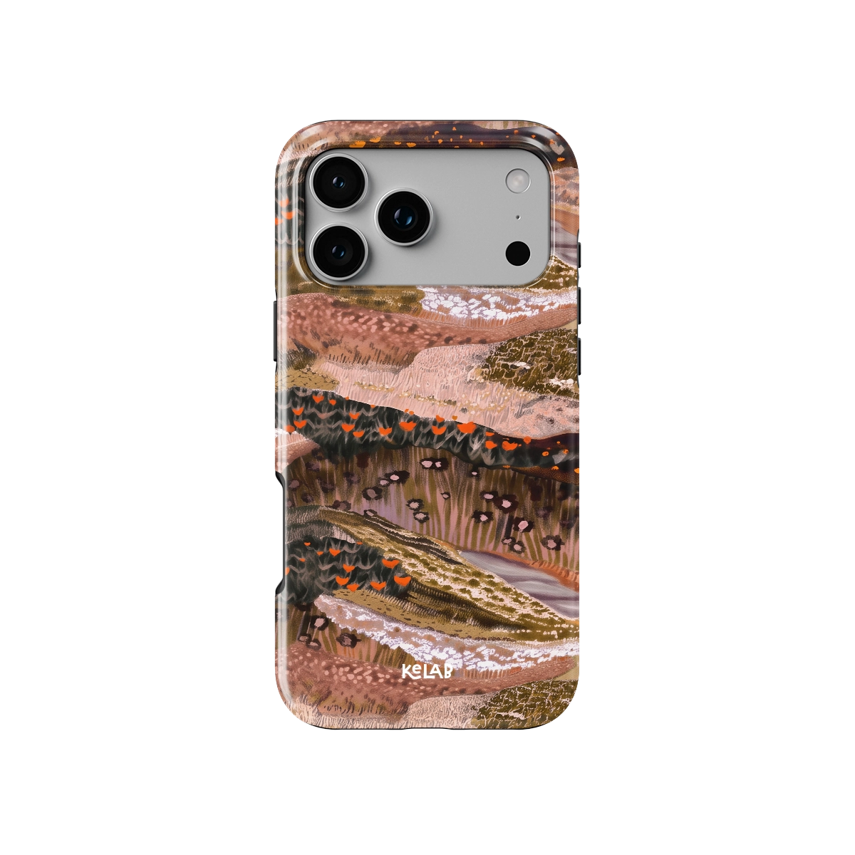 Wildmere | Terracotta Abstract Landscape iPhone Case