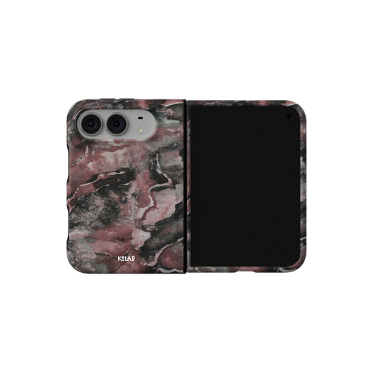 Smoke Mauve | Gray Mauve Marble iPhone Case