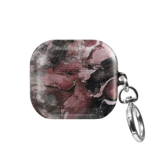 Smoke Mauve | Gray Mauve Marble AirPods Case