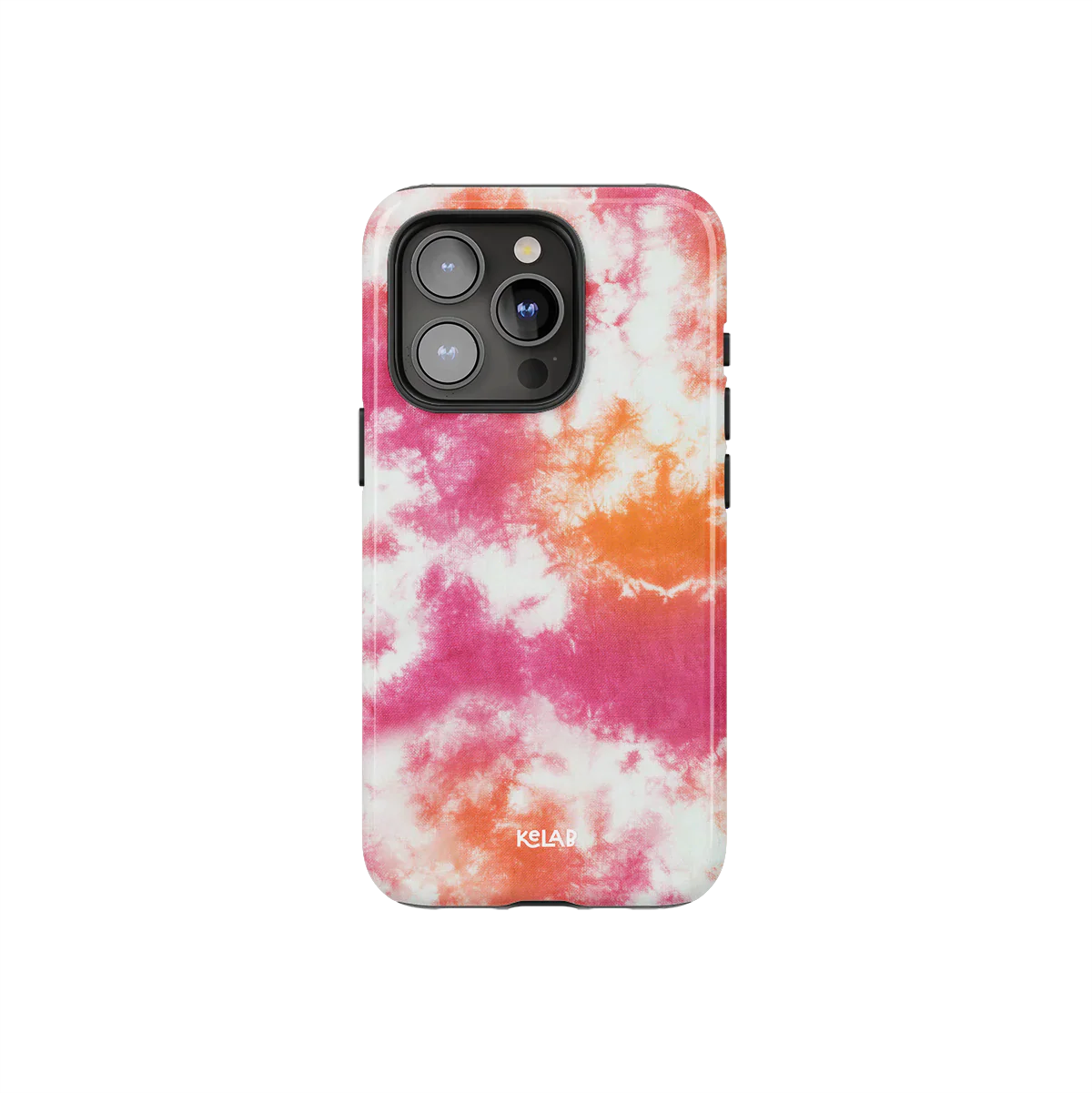 Citrus Blush | Pink-Orange Tie-Dye Phone Case