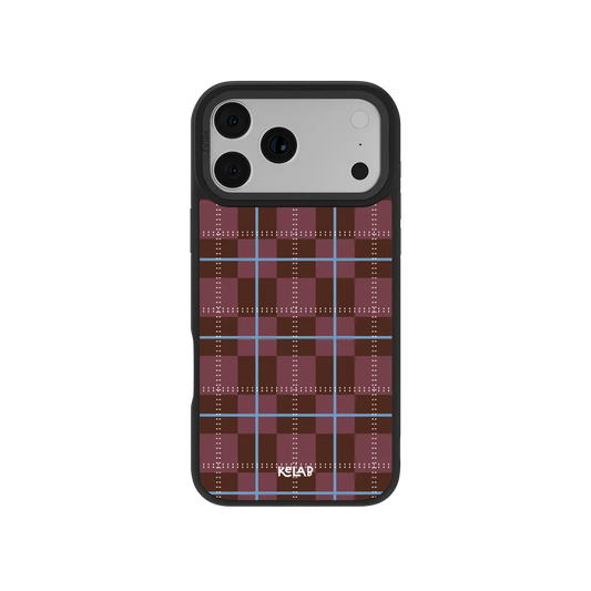 Braemar | Maroon Tartan Plaid iPhone Case