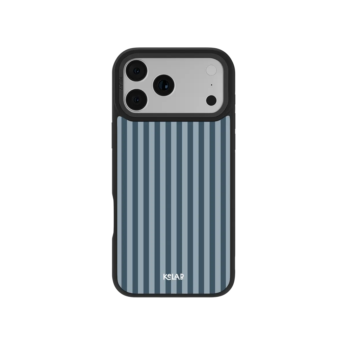 KELAB Samsung Galaxy case, blue and light blue vertical stripe (placeholder image)