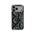 Viper Mesh | Teal Snake Print iPhone Case