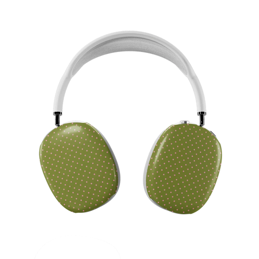 Pistachio Rose | Green Polka Dot AirPods Max Case