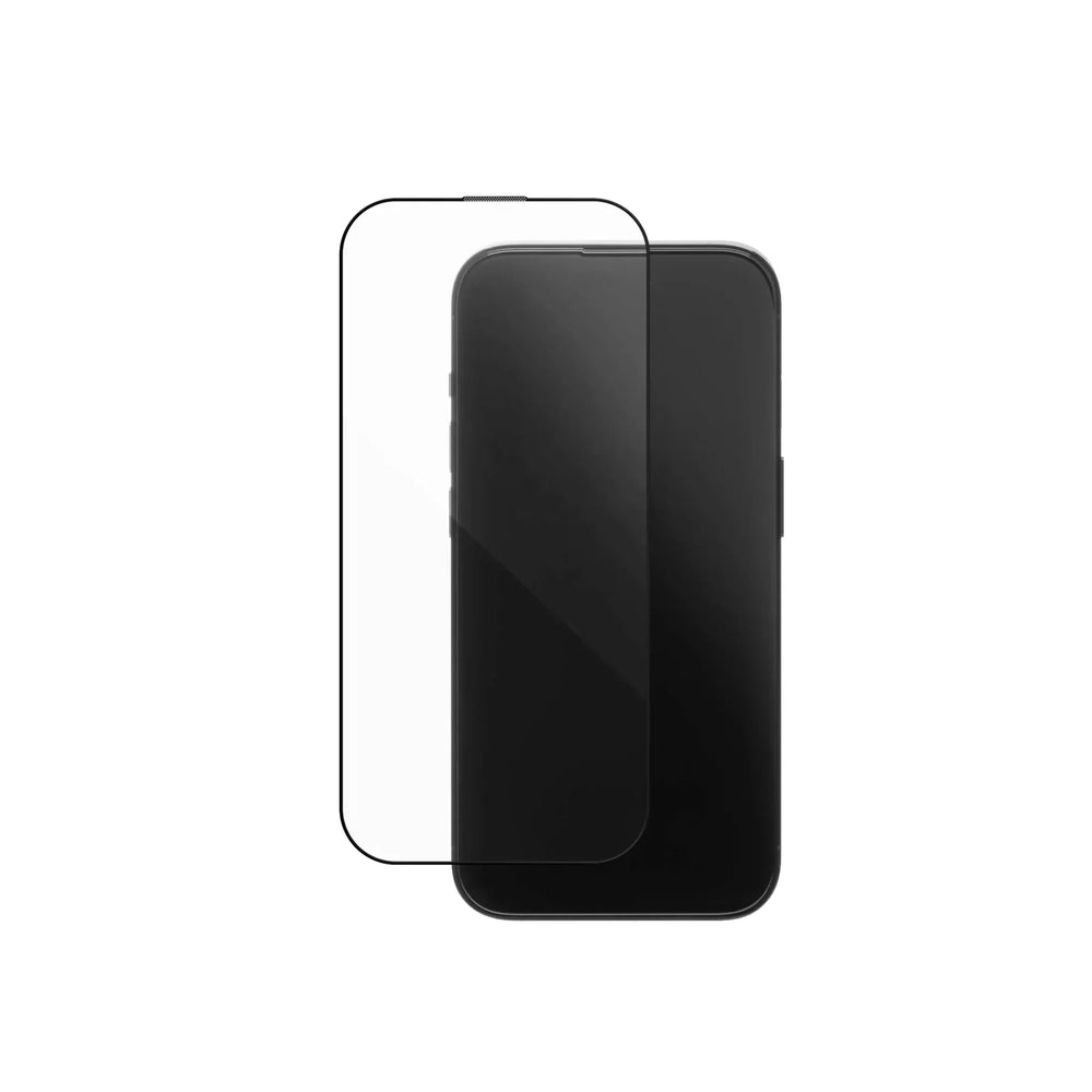 KELAB tempered glass screen protector for iPhone with full edge-to-edge coverage