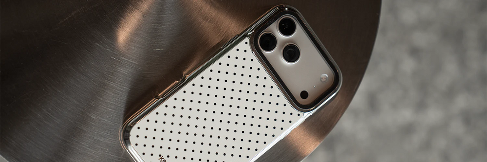 Black and white polka dot iPhone cases by KELAB