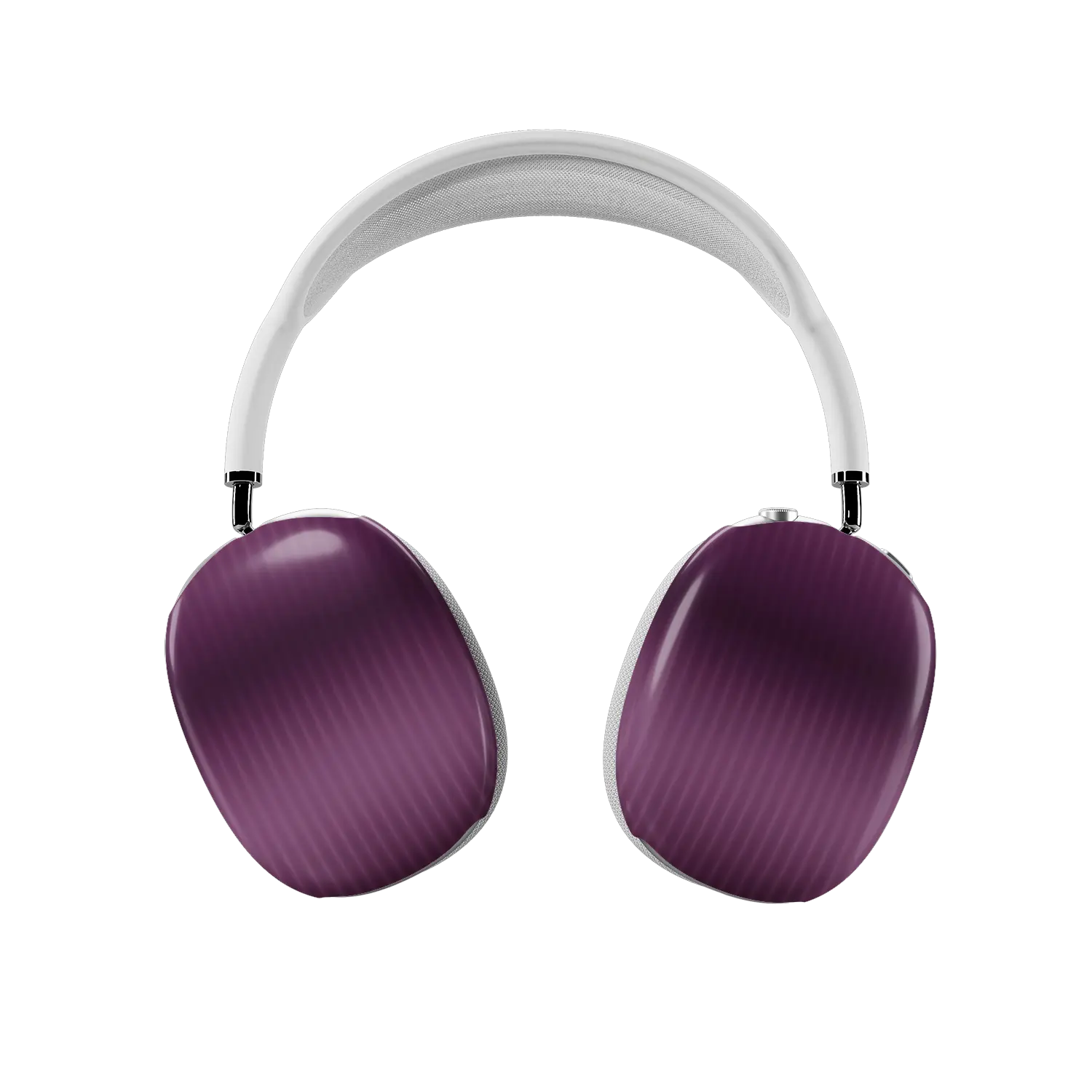 Violet Reverie | Purple Fluted Glass Gradient Ombre AirPods Max Case