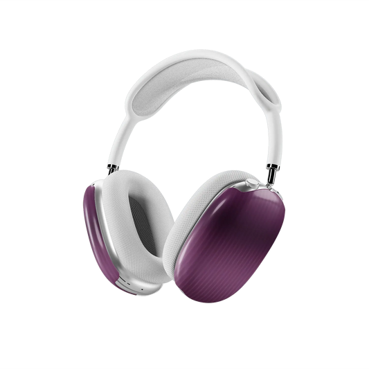 Violet Reverie | Purple Fluted Glass Gradient Ombre AirPods Max Case
