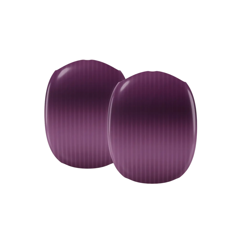 Violet Reverie | Purple Fluted Glass Gradient Ombre AirPods Max Case