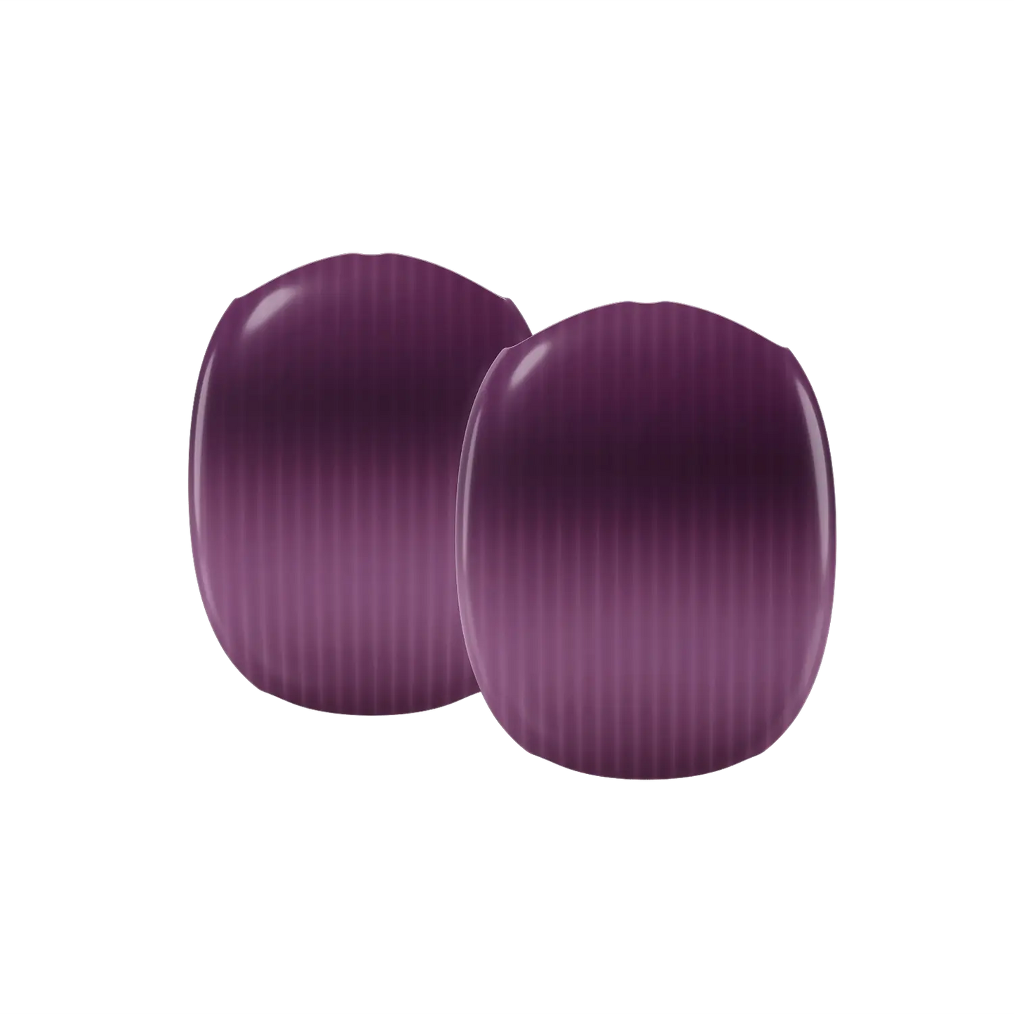 Violet Reverie | Purple Fluted Glass Gradient Ombre AirPods Max Case