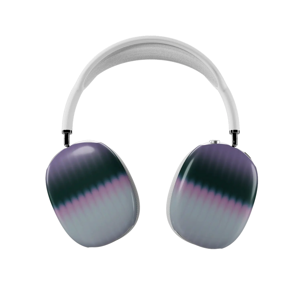Dusk Bloom | Pink Fluted Glass Gradient Ombre AirPods Max Case