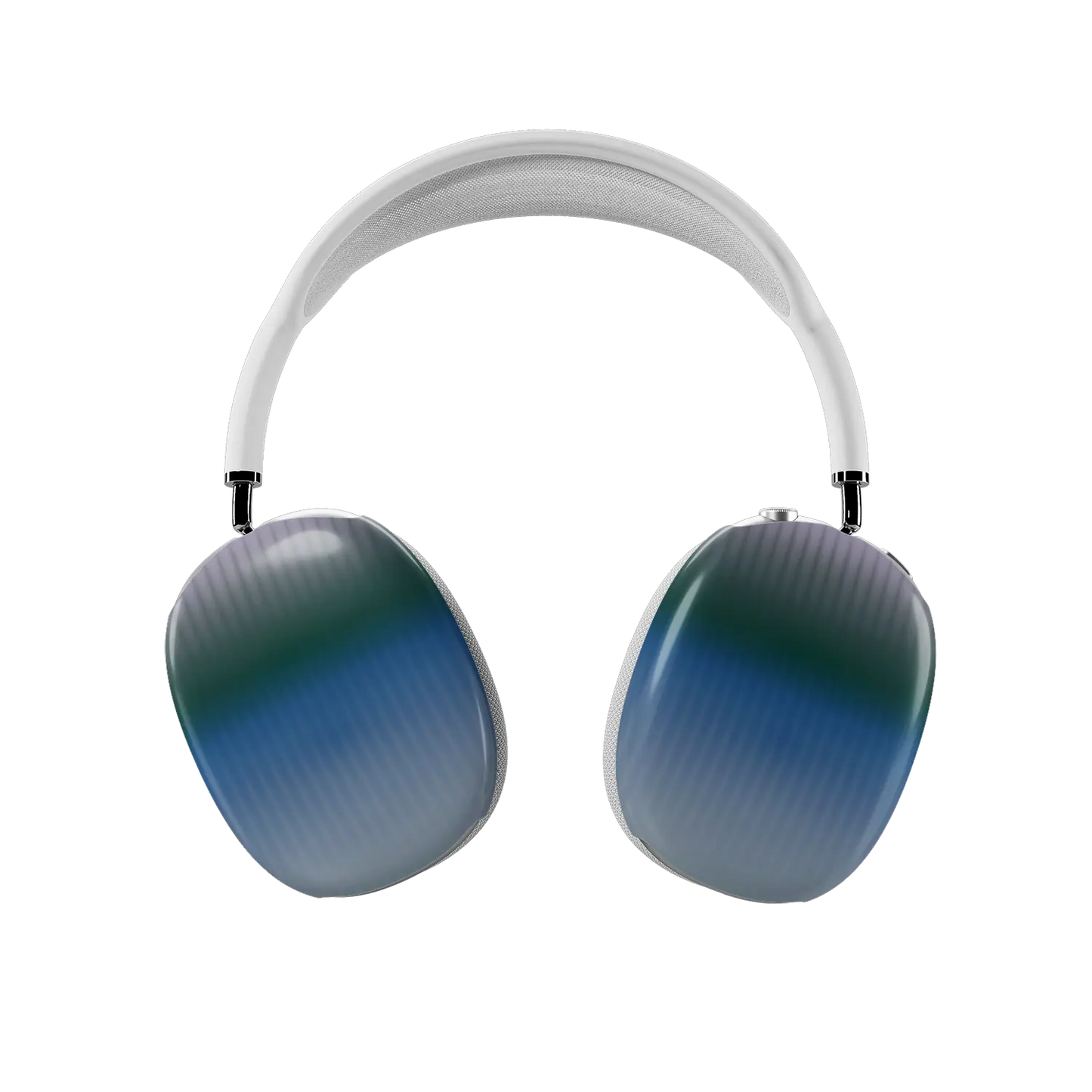 Twilight Cascade | Blue Fluted Glass Gradient Ombre AirPods Max Case