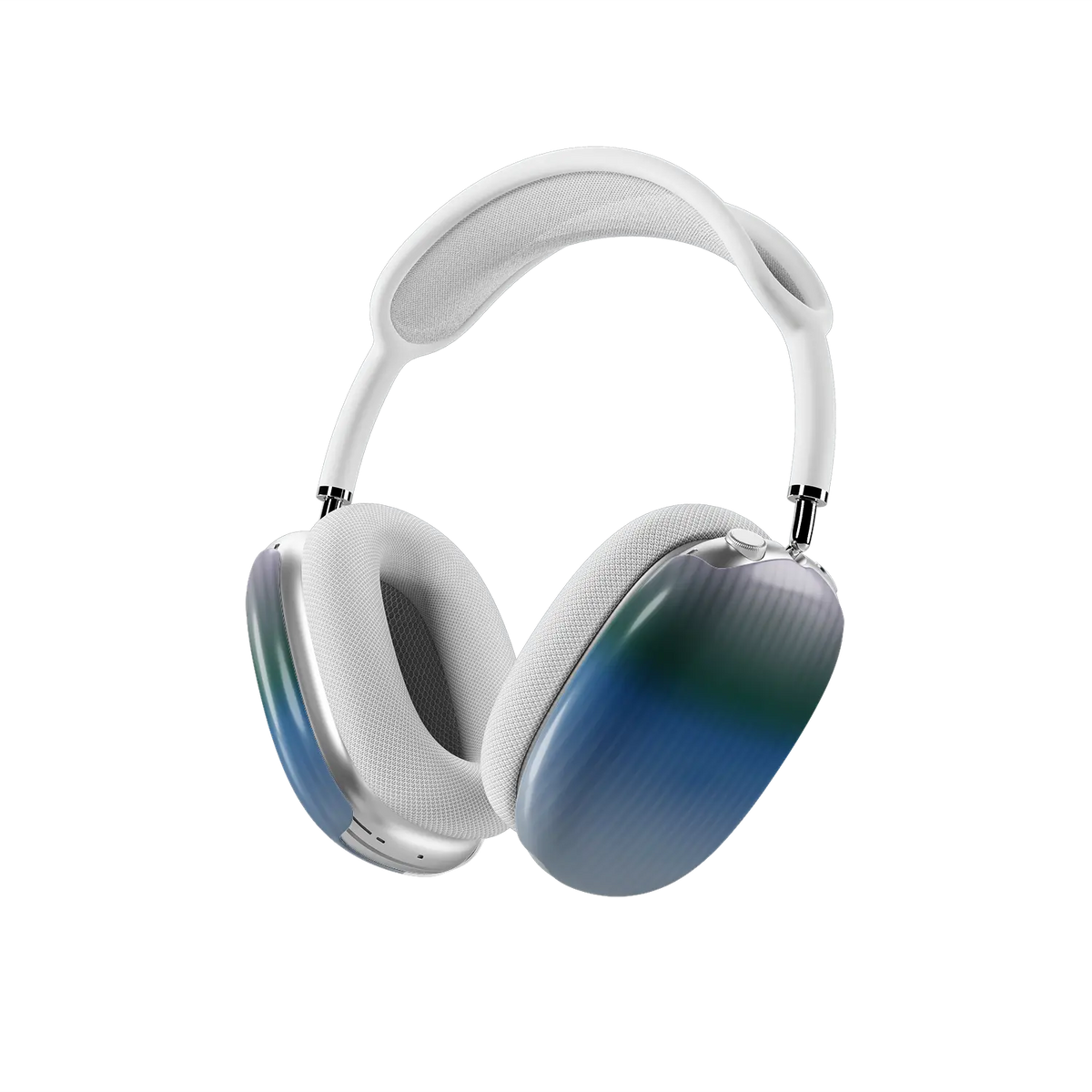 Twilight Cascade | Blue Fluted Glass Gradient Ombre AirPods Max Case
