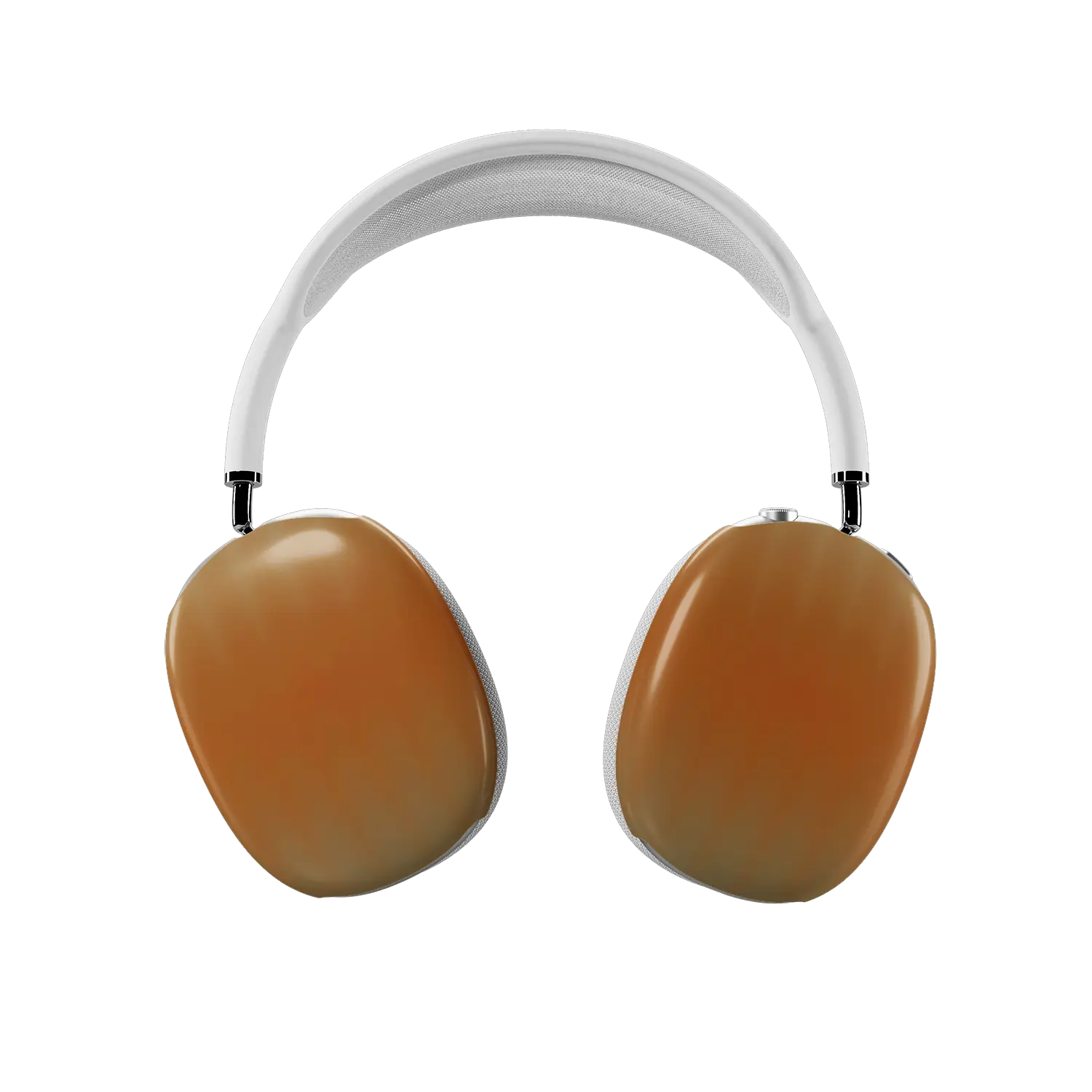 Sunset Whisper | Orange Fluted Glass Gradient Ombre AirPods Max Case