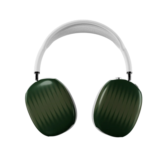 Forest Veil | Olive Fluted Glass Gradient Ombre AirPods Max Case