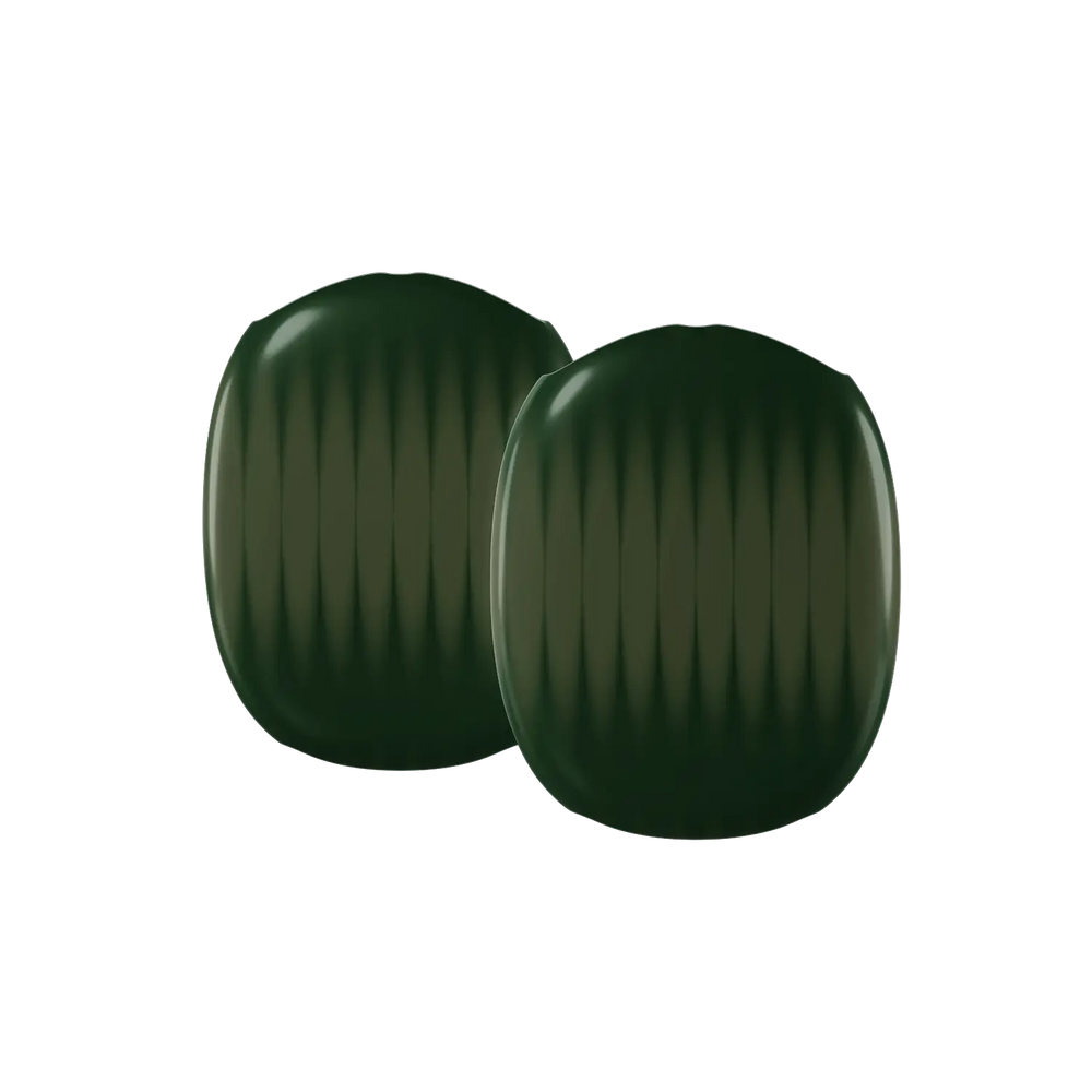 Forest Veil | Olive Fluted Glass Gradient Ombre AirPods Max Case