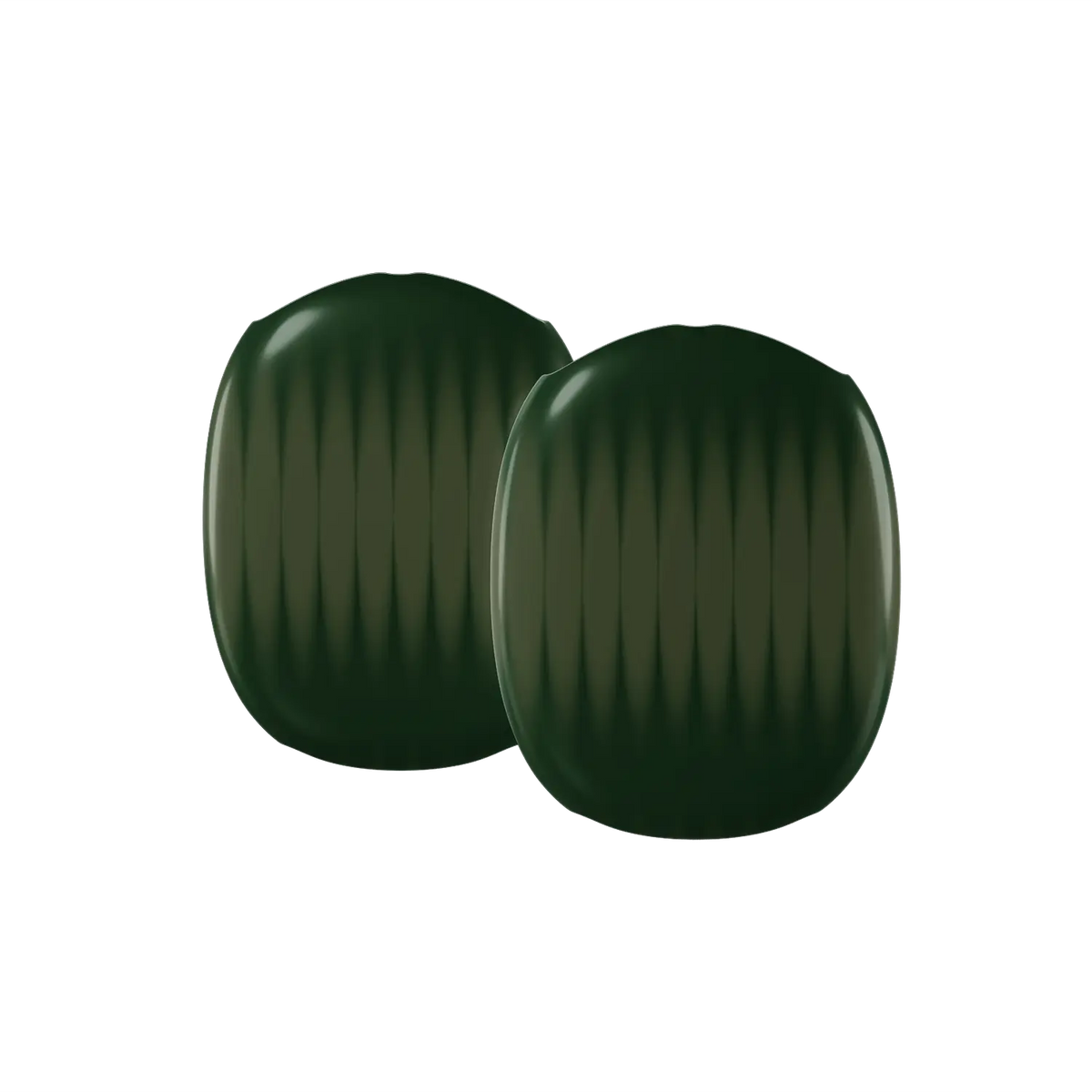 Forest Veil | Olive Fluted Glass Gradient Ombre AirPods Max Case