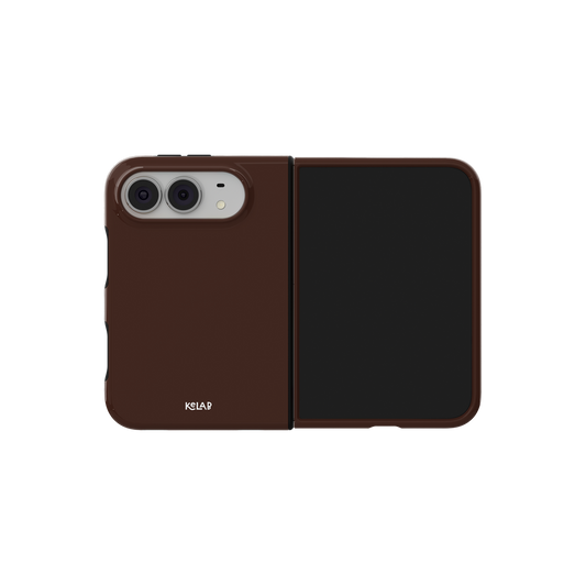 Espresso | Solid Rich Brown iPhone Case