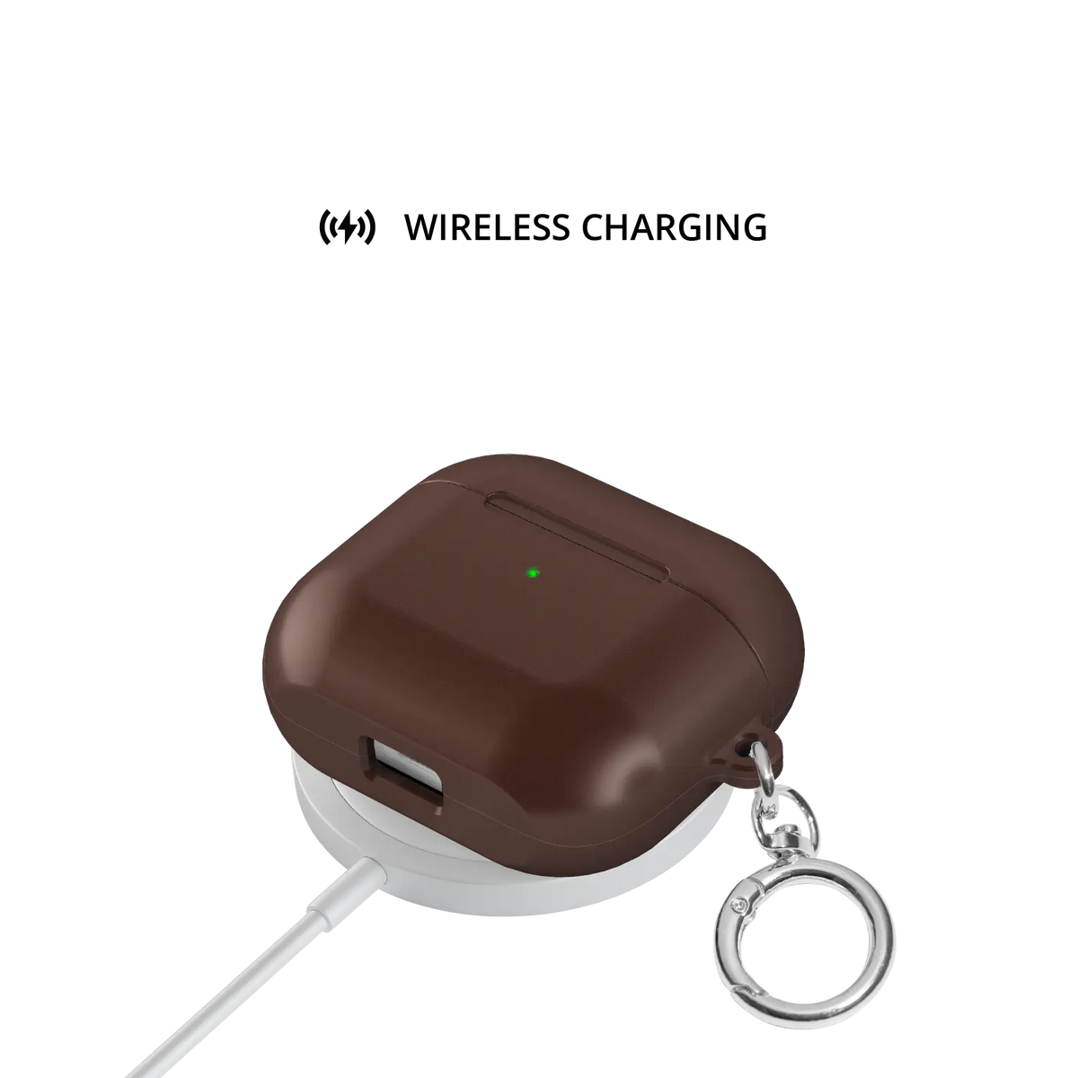 Espresso | Solid Rich Brown AirPods Case
