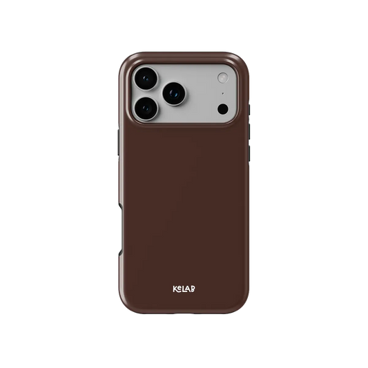 Espresso | Solid Rich Brown iPhone Case