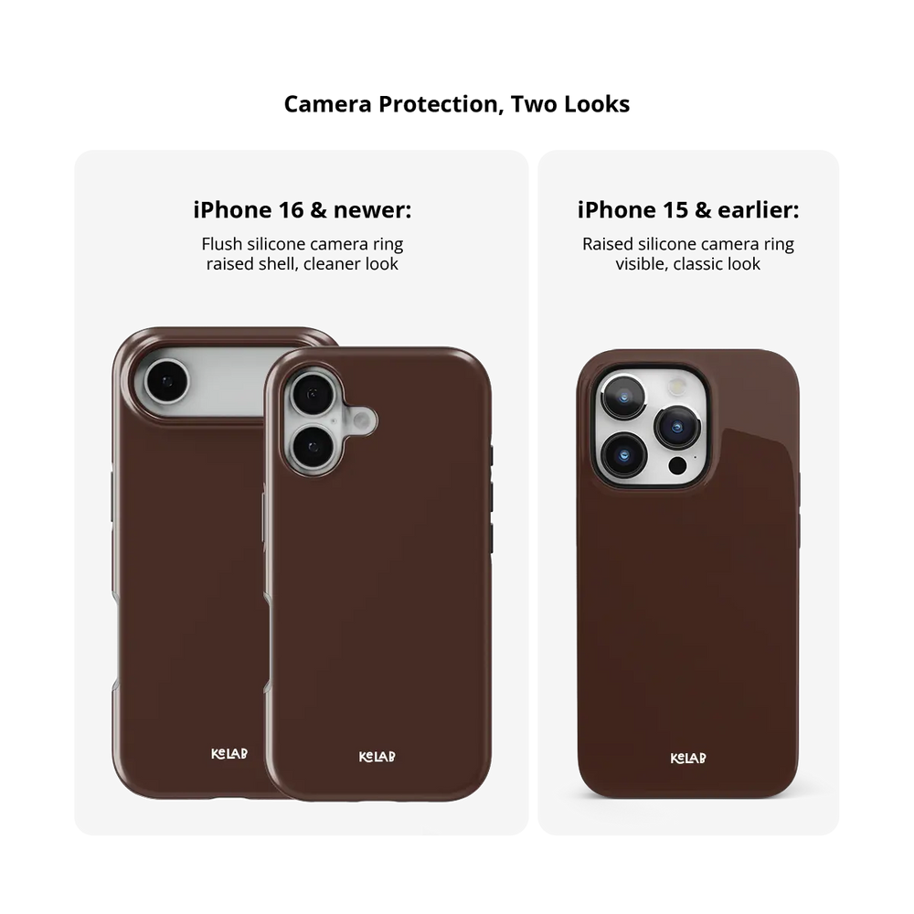 Espresso | Solid Rich Brown iPhone Case