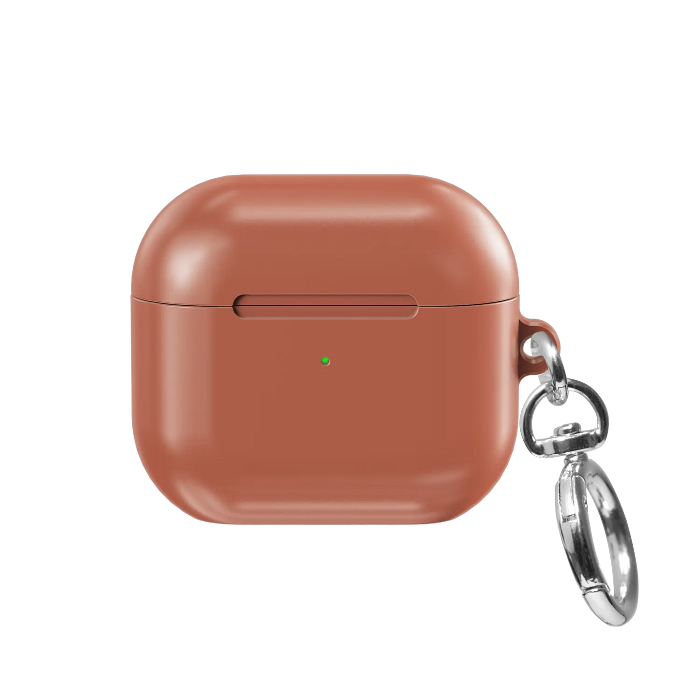 Solid Nude Clay AirPods Case, front view