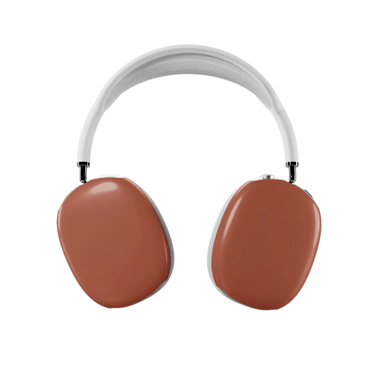 KELAB airpods max cover solid color glossy scratch-resistant coating, set of two snap-on earcup covers