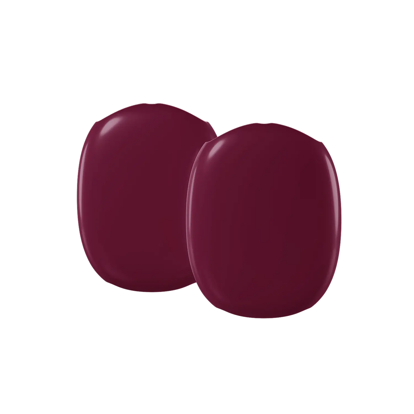KELAB airpods max cover solid color glossy scratch-resistant earcup covers 2-pack