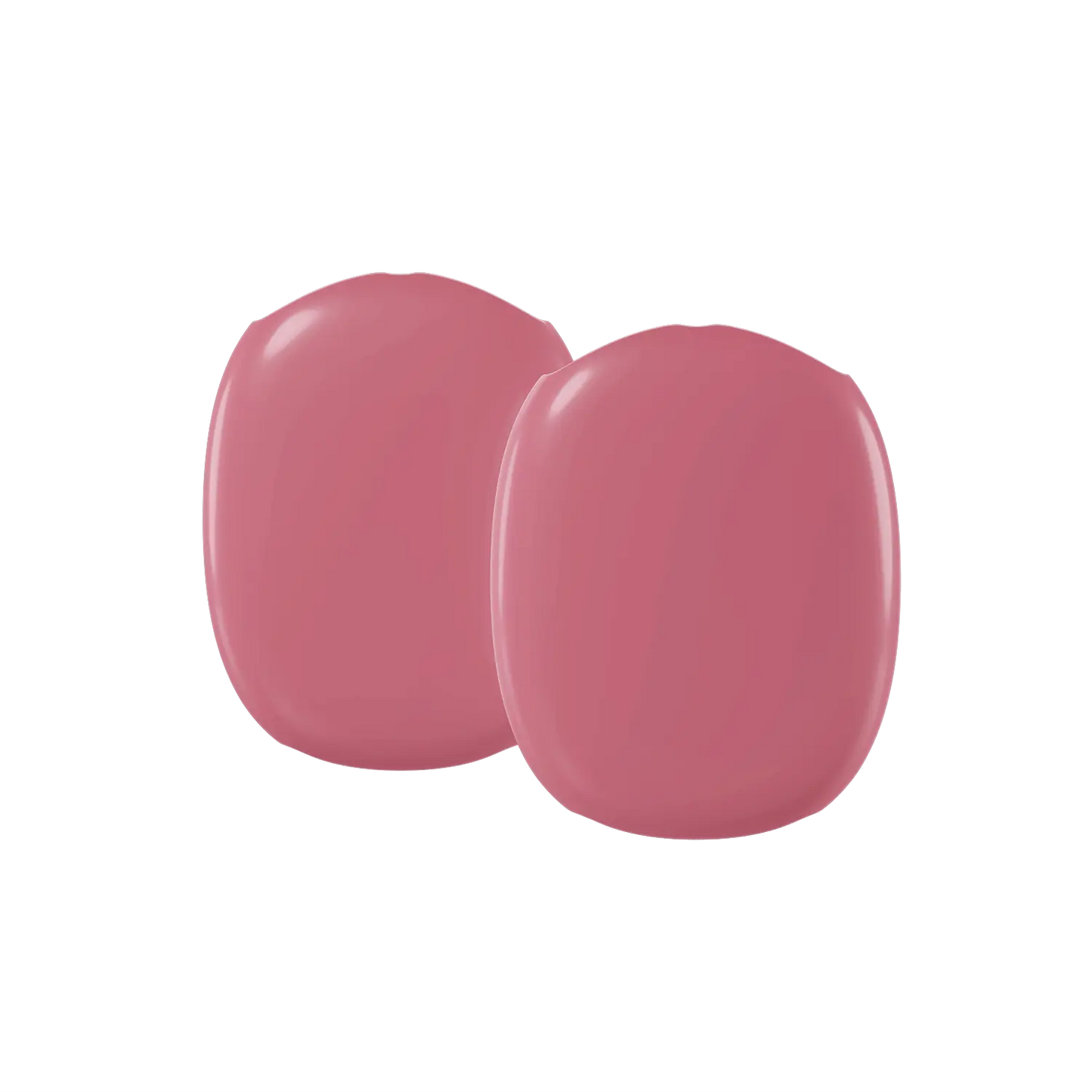 KELAB airpods max cover solid color pink glossy scratch-resistant coating earcup cover set