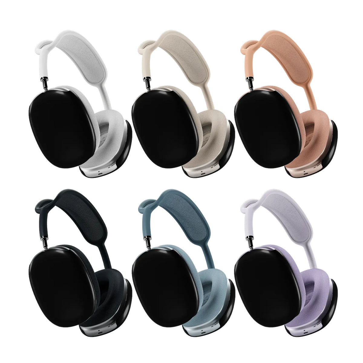 Solid Black | Minimalist Black AirPods Max Case