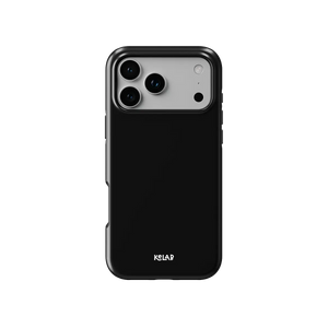 Solid Black — KELAB iPhone Case
