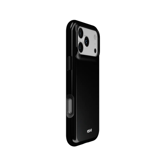 Solid Black | Minimalist Black iPhone Case