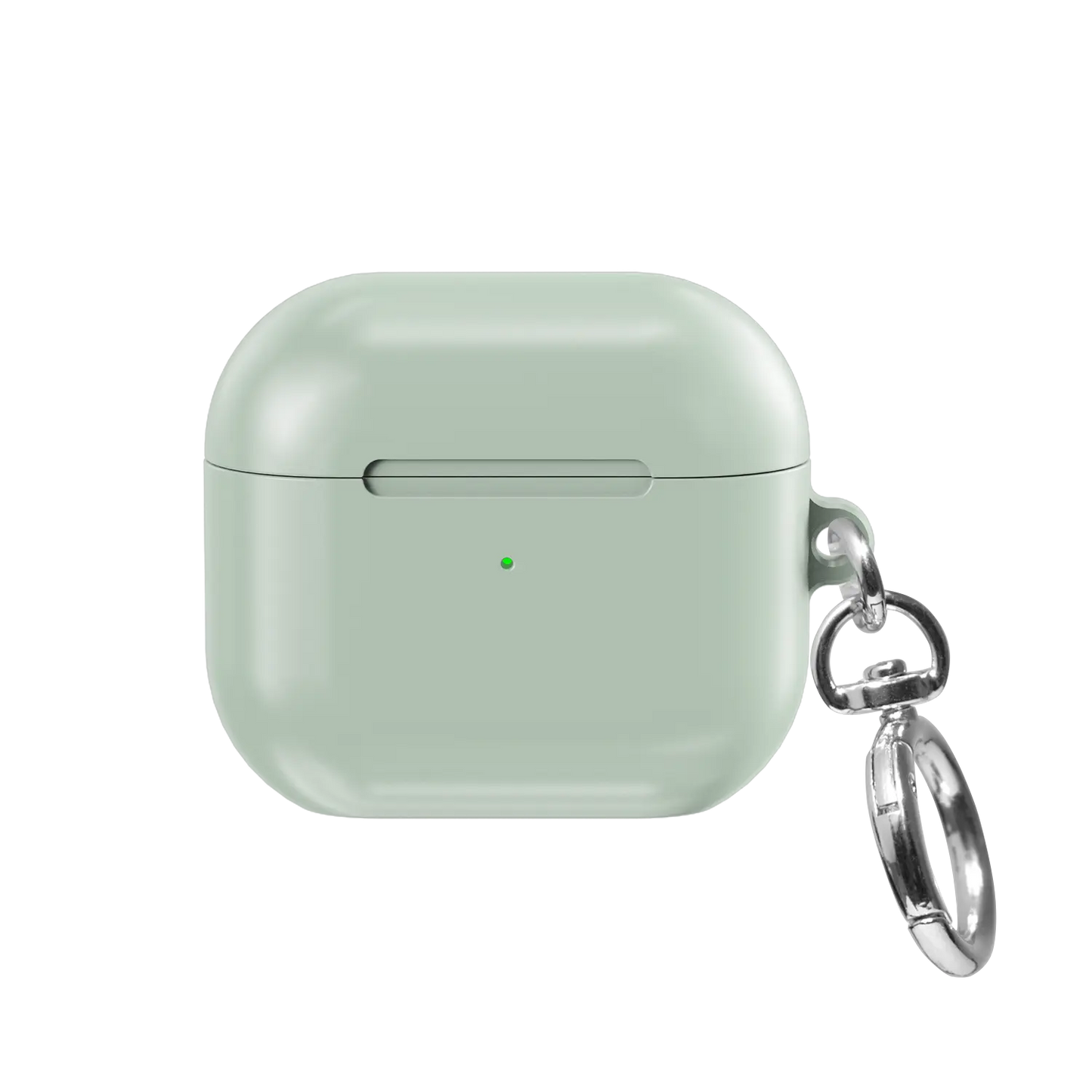 Solid Sage Green AirPods Case, front view
